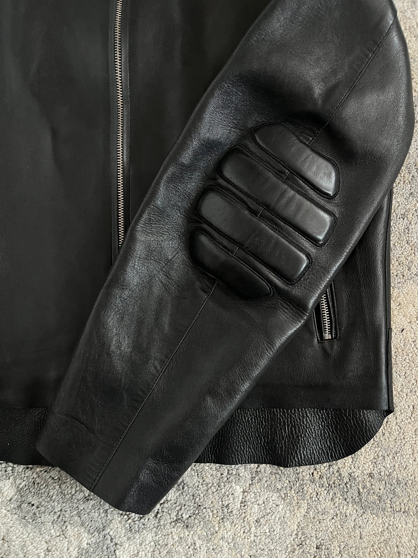 Prada FW1999 leather jacket
