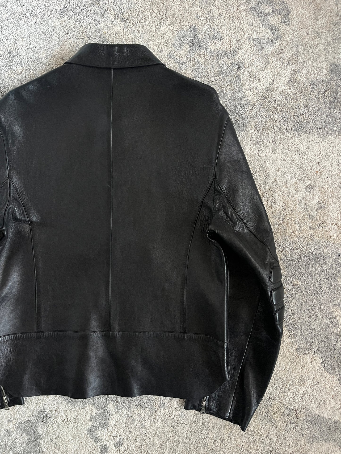 Prada FW1999 leather jacket