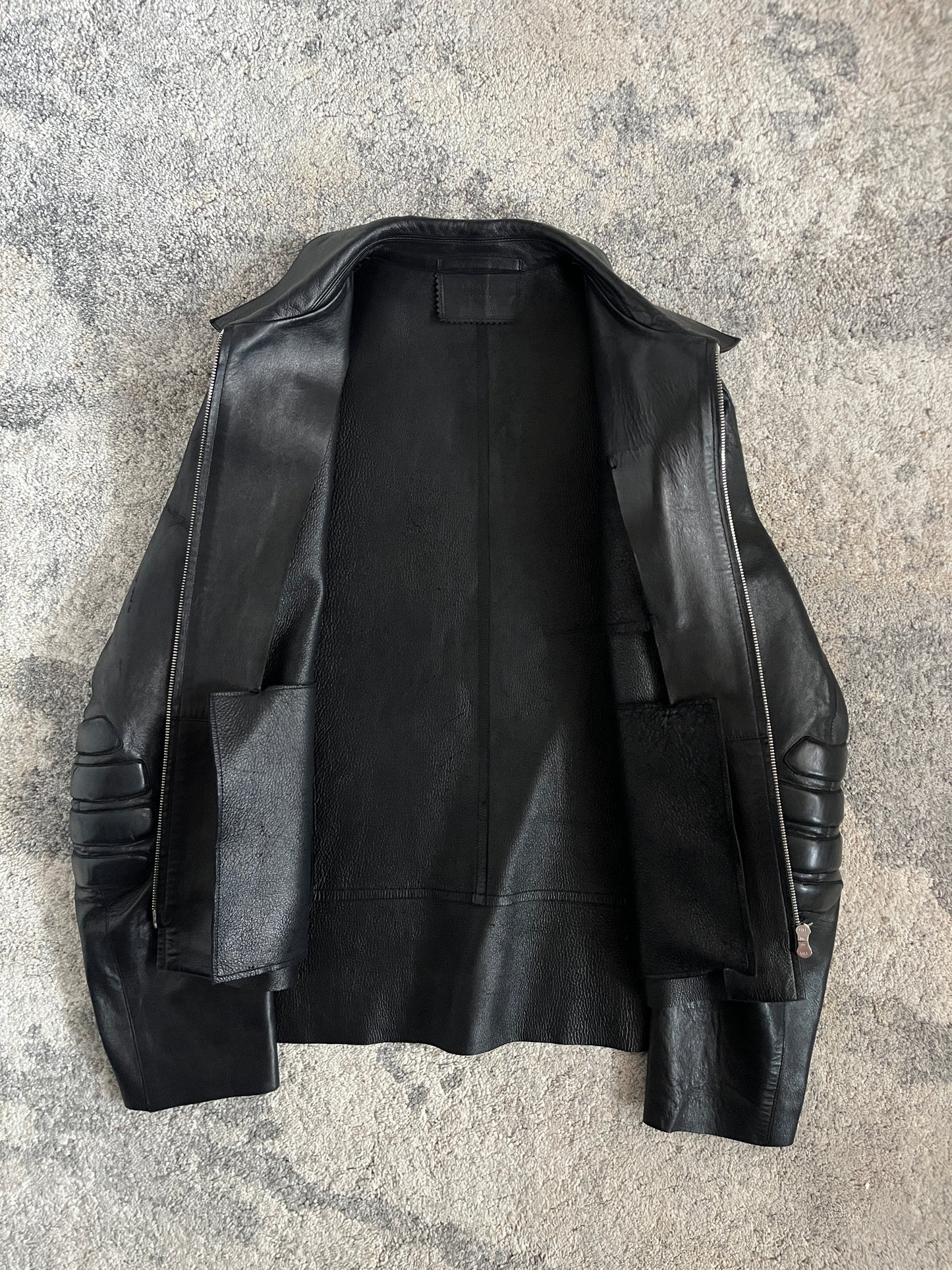 Prada FW1999 leather jacket