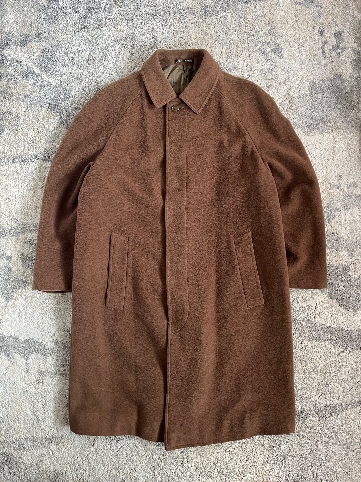 Emporio Armani 2000's wool long coat