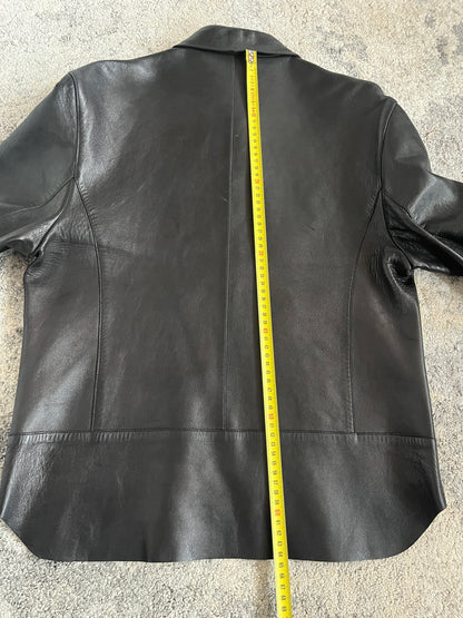 Prada FW1999 leather jacket