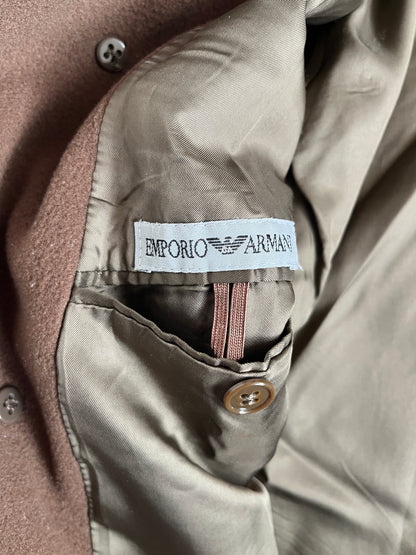 Emporio Armani 2000's wool long coat