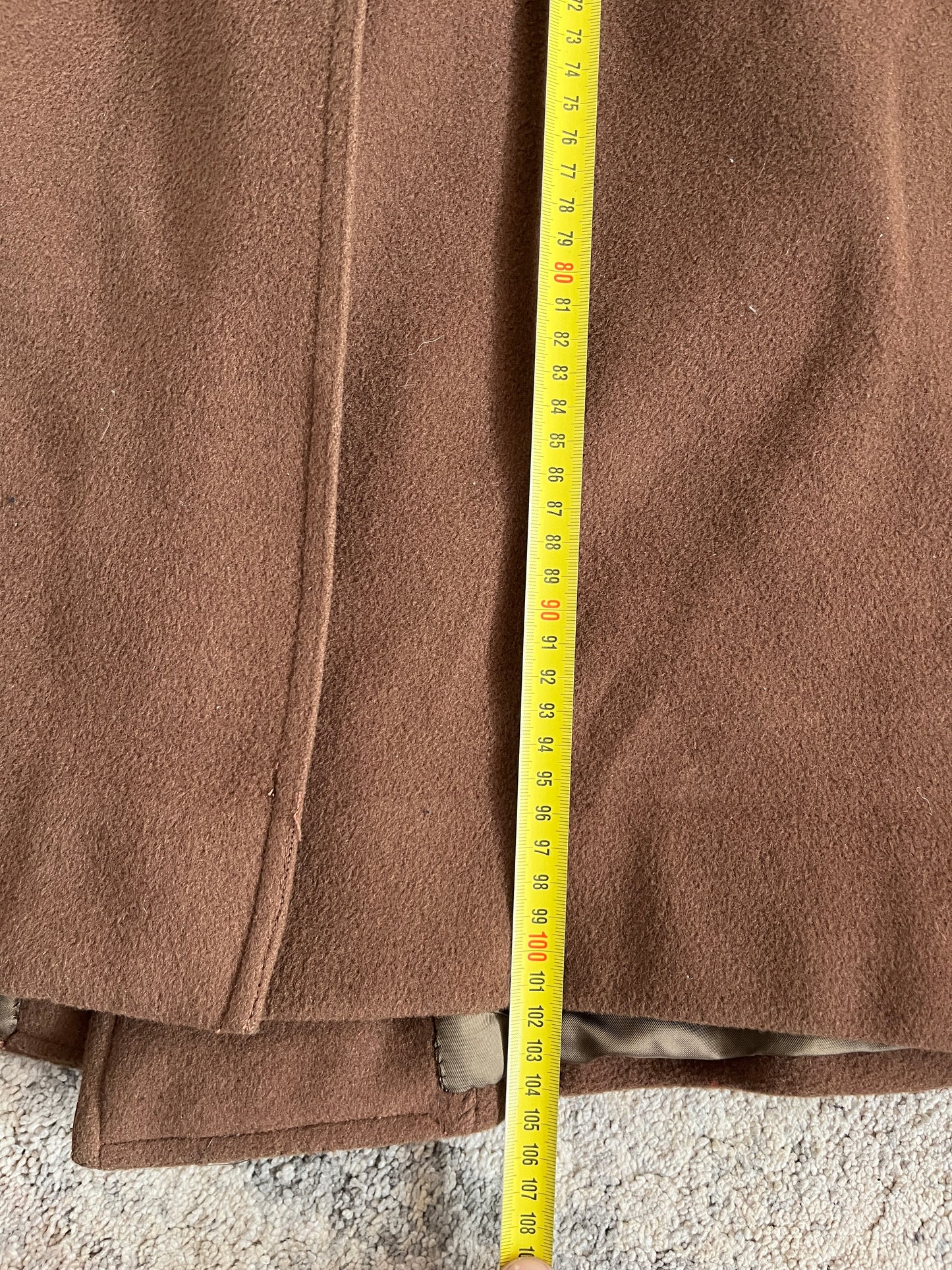 Emporio Armani 2000's wool long coat