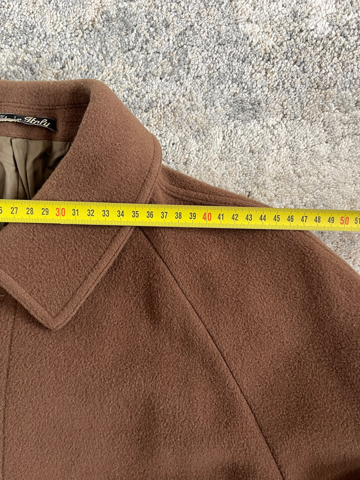 Emporio Armani 2000's wool long coat