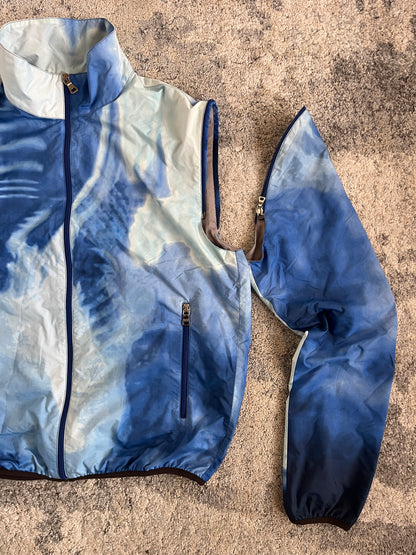 Prada SS2000 print convertible nylon jacket