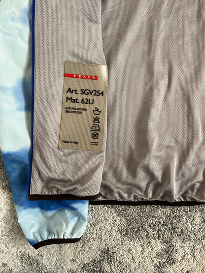Prada SS2000 print convertible nylon jacket