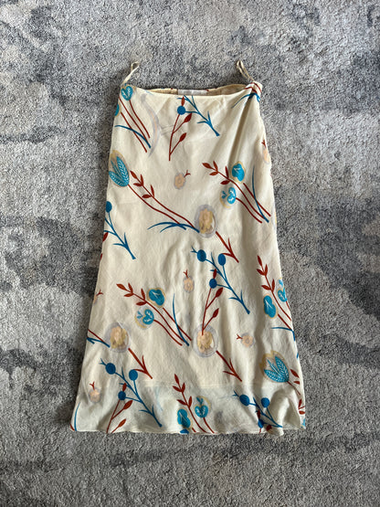 Miu Miu SS1997 flowers light cotton