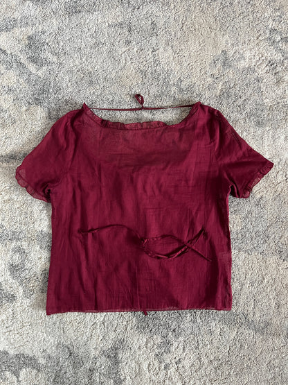 Miu Miu SS1997 light cotton top