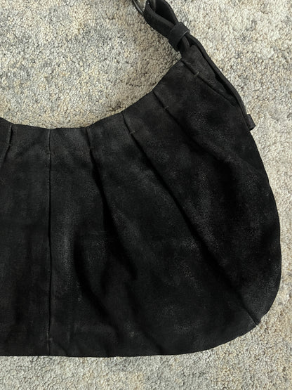 Yves Saint Laurent FW2002 suede mombasa bag