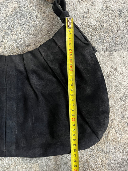 Yves Saint Laurent FW2002 suede mombasa bag