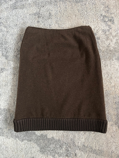 Miu Miu FW1999 wool skirt