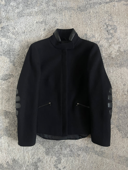 Prada FW1999 wool & leather jacket