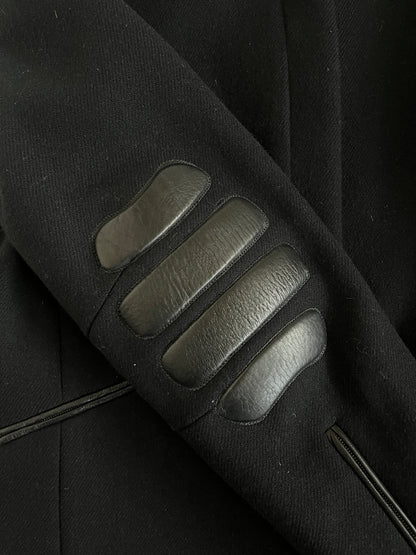Prada FW1999 wool & leather jacket