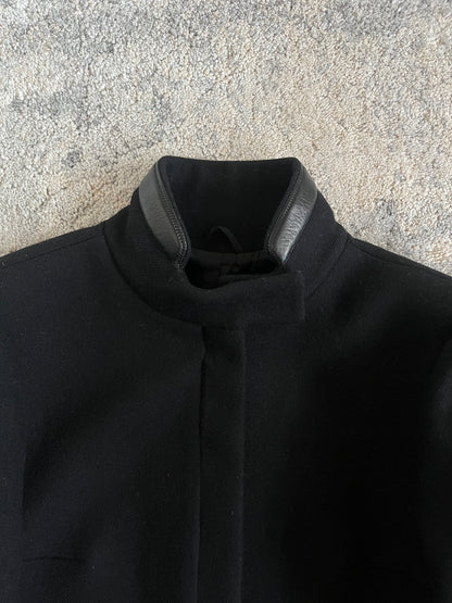 Prada FW1999 wool & leather jacket
