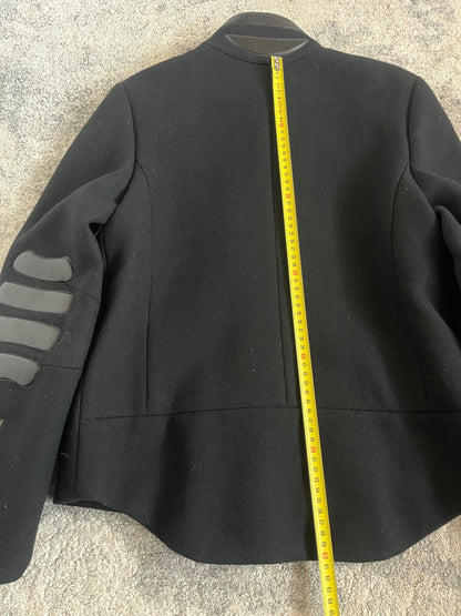 Prada FW1999 wool & leather jacket
