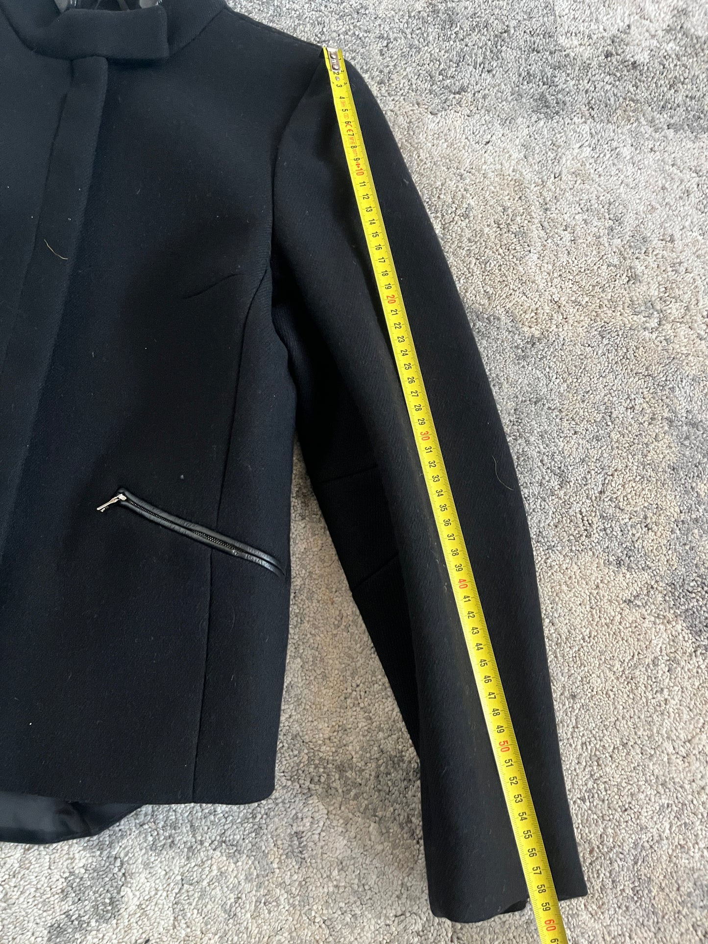 Prada FW1999 wool & leather jacket