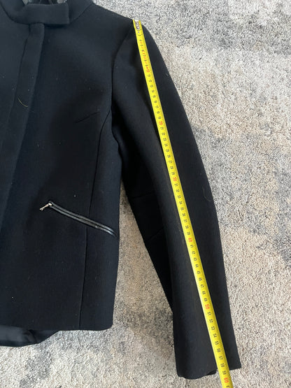 Prada FW1999 wool & leather jacket