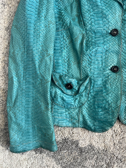 Prada 2000's python leather jacket