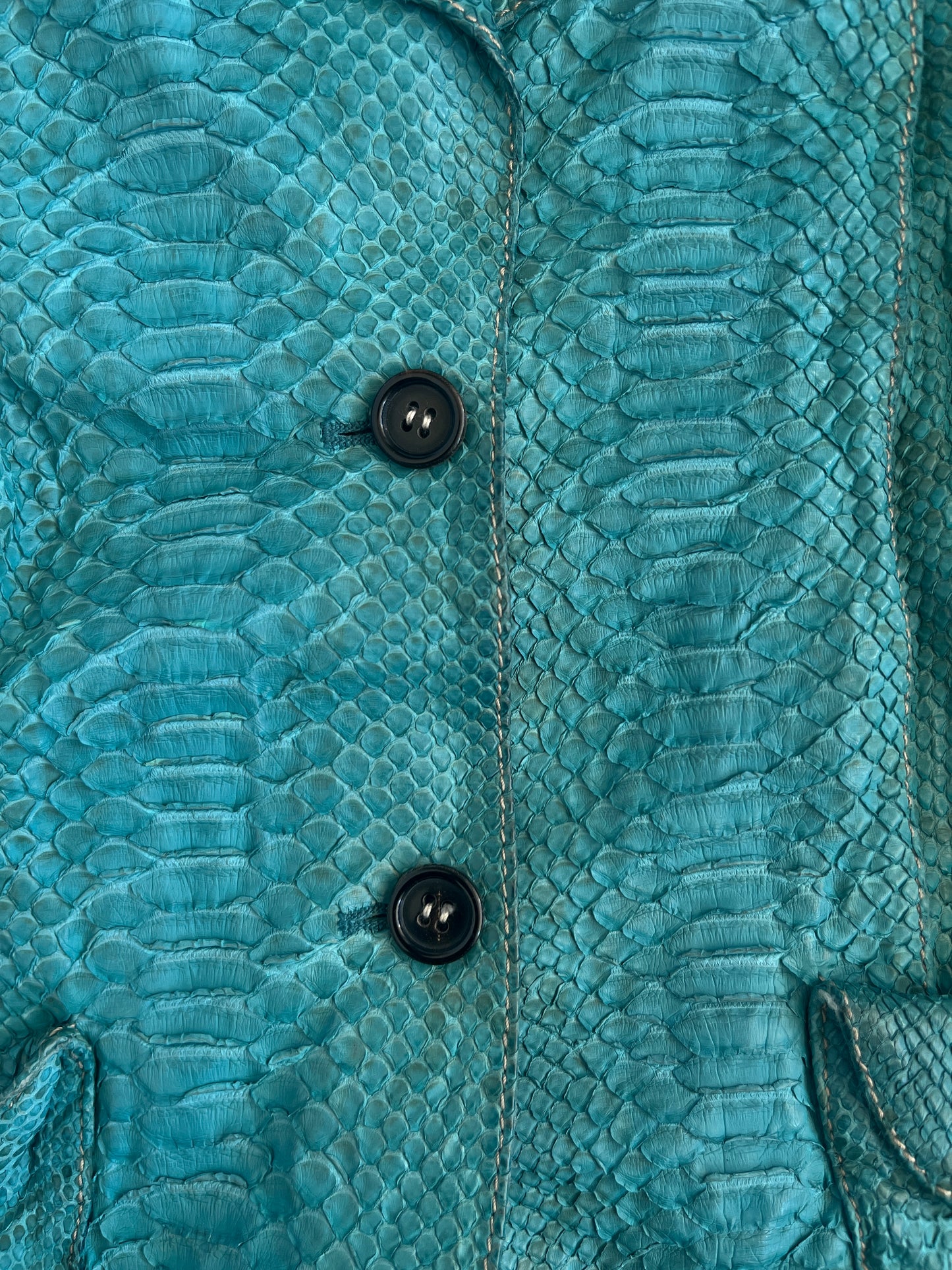 Prada 2000's python leather jacket