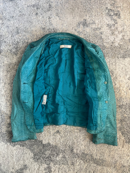 Prada 2000's python leather jacket