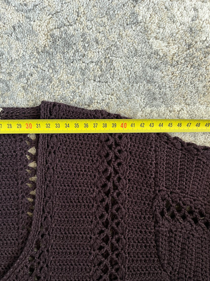 Miu Miu SS1994 cotton hand knit cardigan