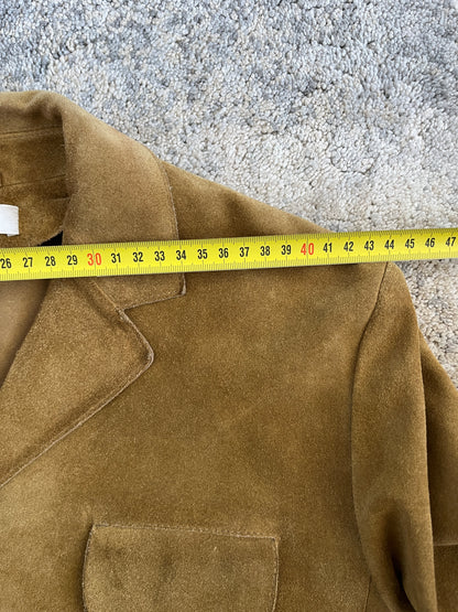 Miu Miu SS1999 suede jacket with bra closure