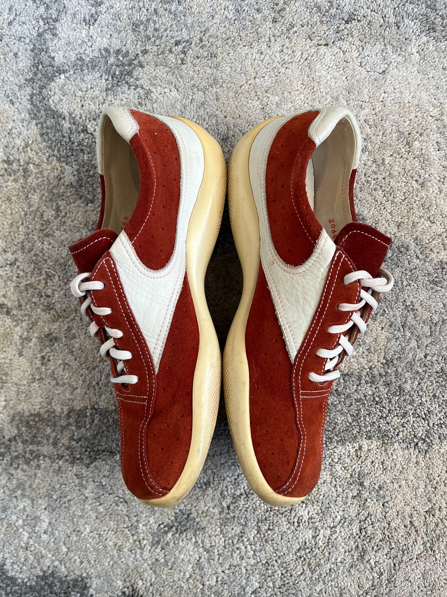 Prada 1990's suede trainers