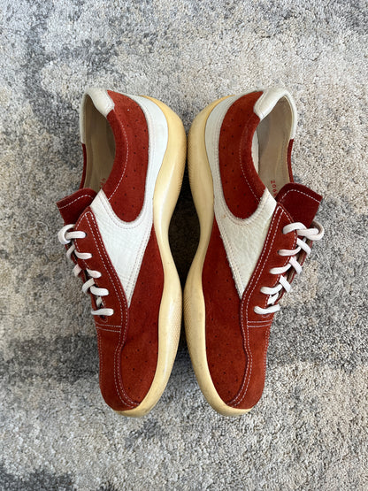 Prada 1990's suede trainers