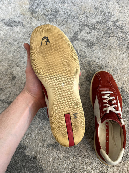 Prada 1990's suede trainers