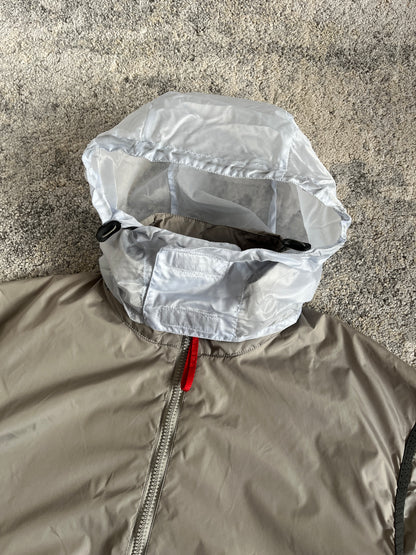 Prada SS2000 light transparent back jacket