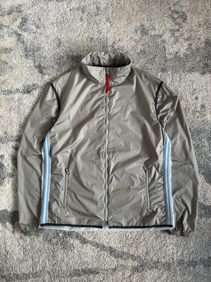 Prada SS2000 light transparent back jacket