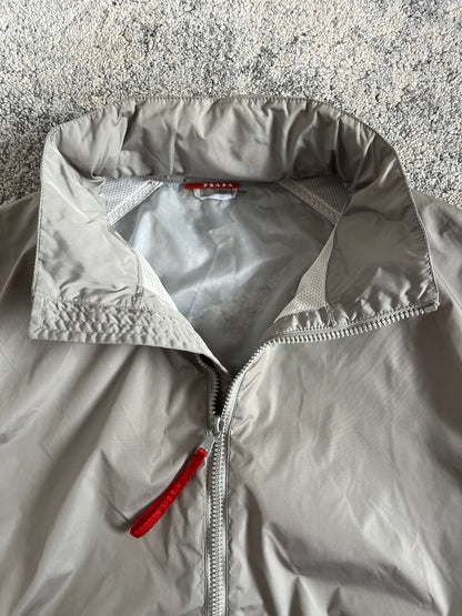 Prada SS2000 light transparent back jacket