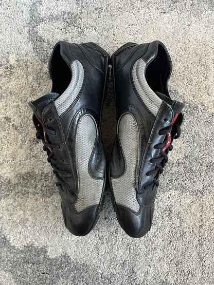 Prada 2000's leather flat trainers