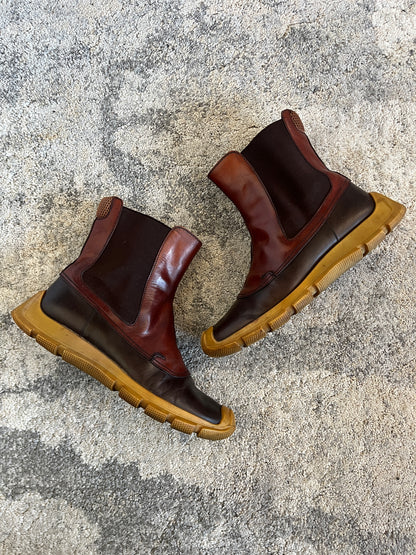 Miu Miu FW1999 leather chelsea boots