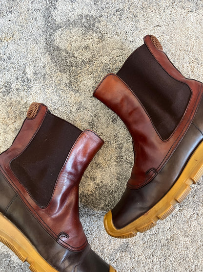Miu Miu FW1999 leather chelsea boots
