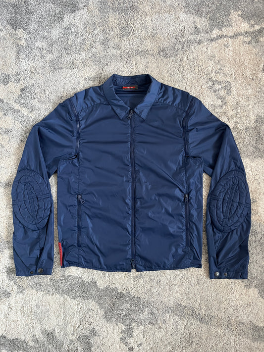Prada SS2000 nylon convertible shirt