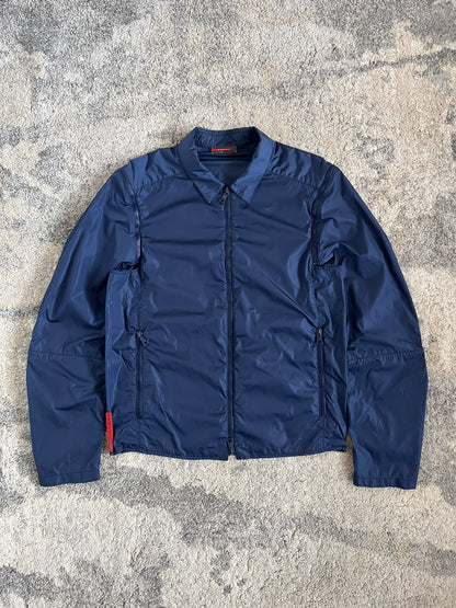Prada SS2000 nylon convertible shirt