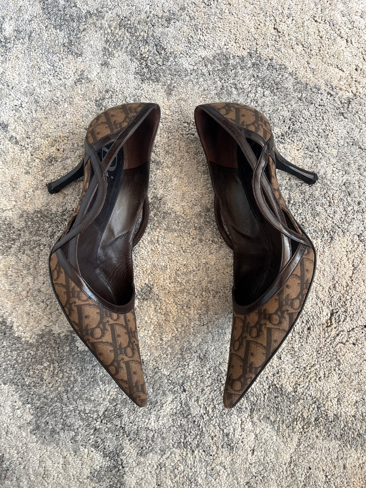 Dior 2000's monogram heels