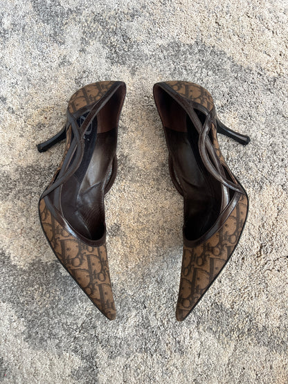 Dior 2000's monogram heels