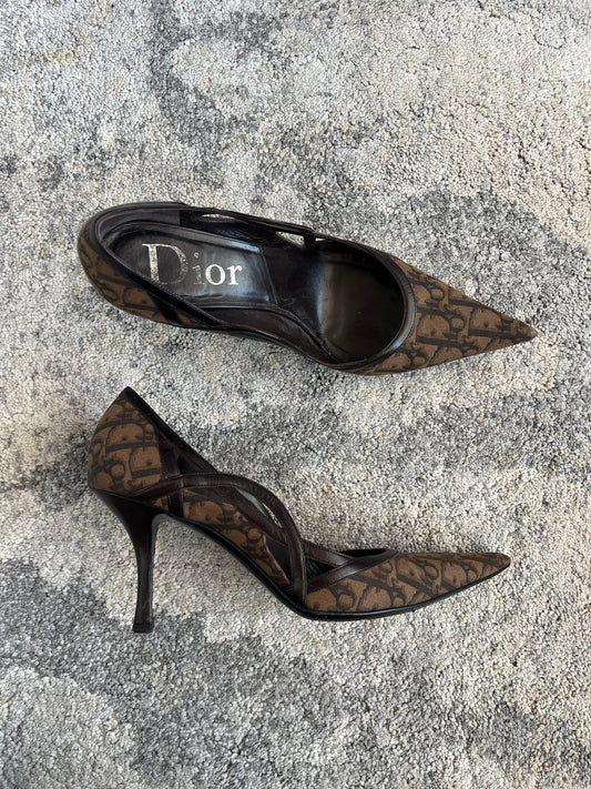 Dior 2000's monogram heels