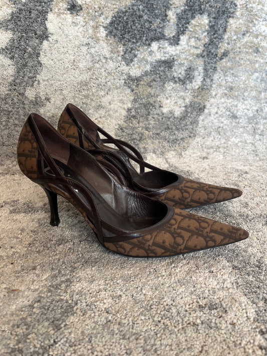Dior 2000's monogram heels