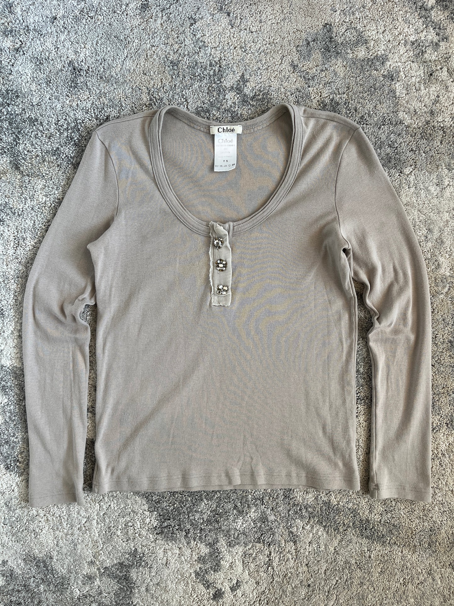 Chloé 2000's cotton longsleeve by Phoebe Philo