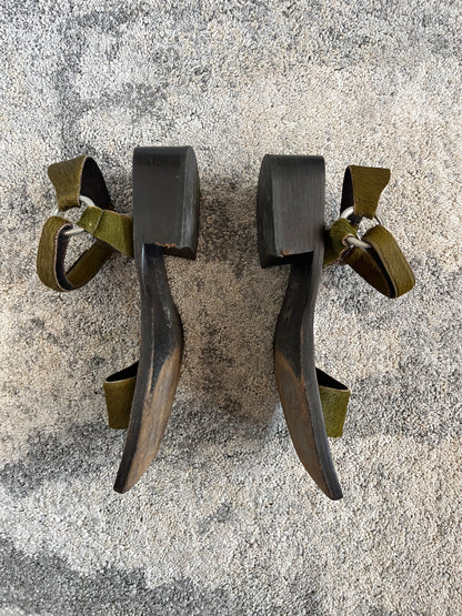 Miu Miu 1990's fur sandals