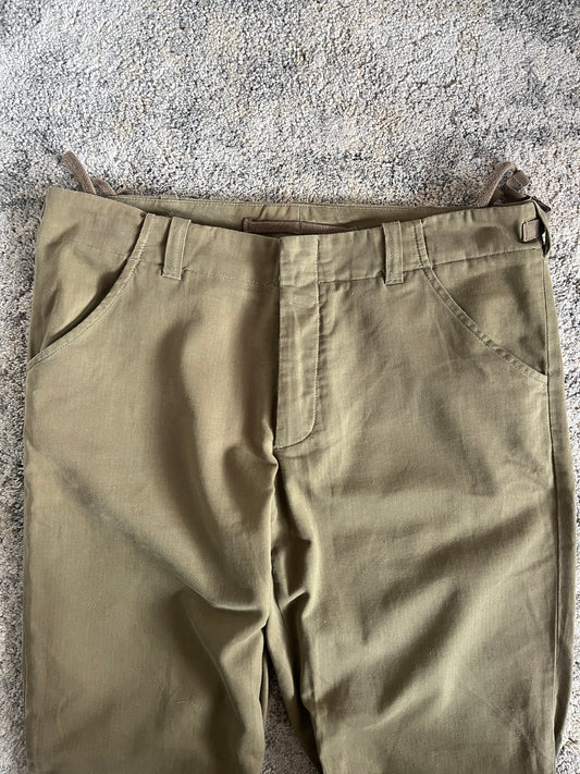 Helmut Lang 1990's bondage pants