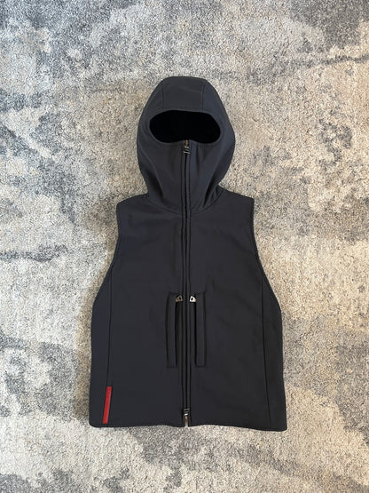 Prada FW1999 nylon vest with back strap