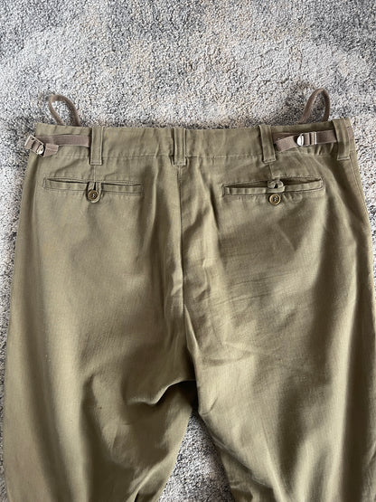 Helmut Lang 1990's bondage pants