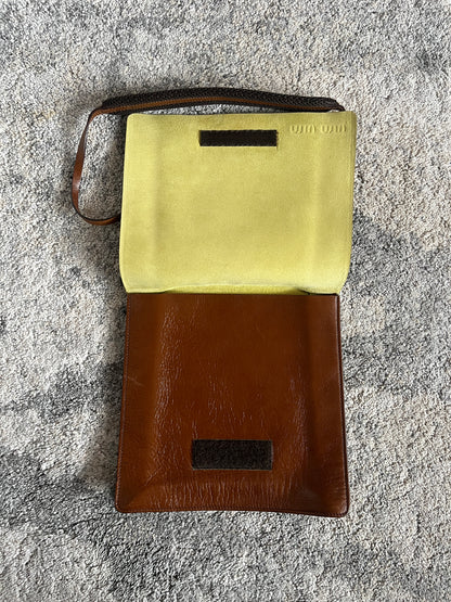 Miu Miu SS2000 leather shoulder bag