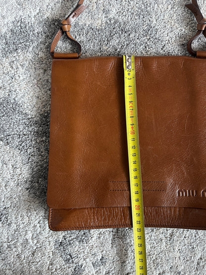 Miu Miu SS2000 leather shoulder bag