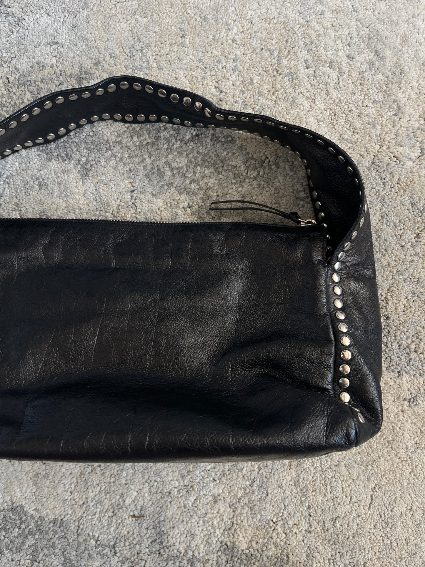 Miu Miu 1990's leather nails bag