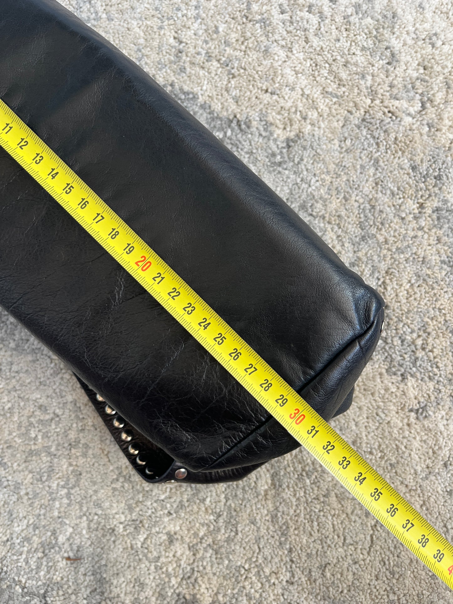 Miu Miu 1990's leather nails bag